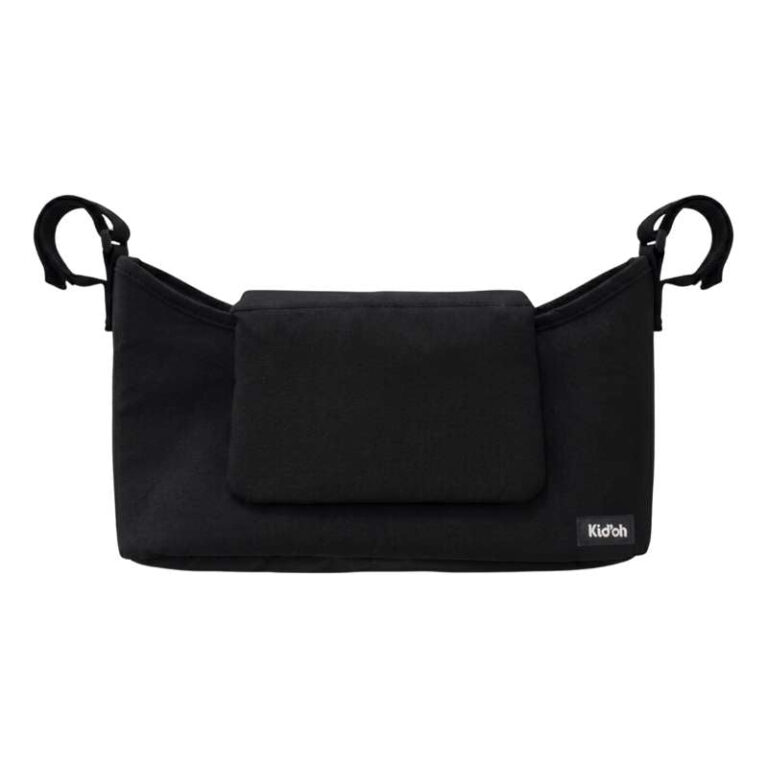 Kid'oh Organizer/Taske til Barnevogn - Black