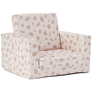 Kids Concept Lænestol/Legemadras - Foldbar - 42x44x38 - Hvid/Bei