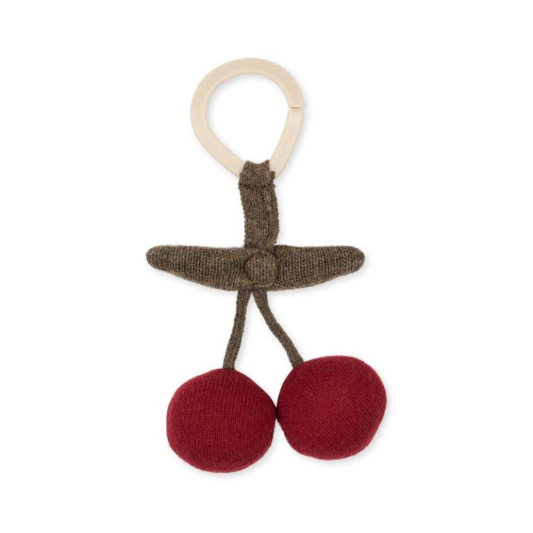 Konges Sløjd Barnevognslegetøj - Cherry - Red/Army