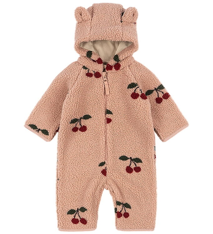 Konges Sløjd Fleecedragt - Teddy - Jody - Ma Grande Cerise Blush
