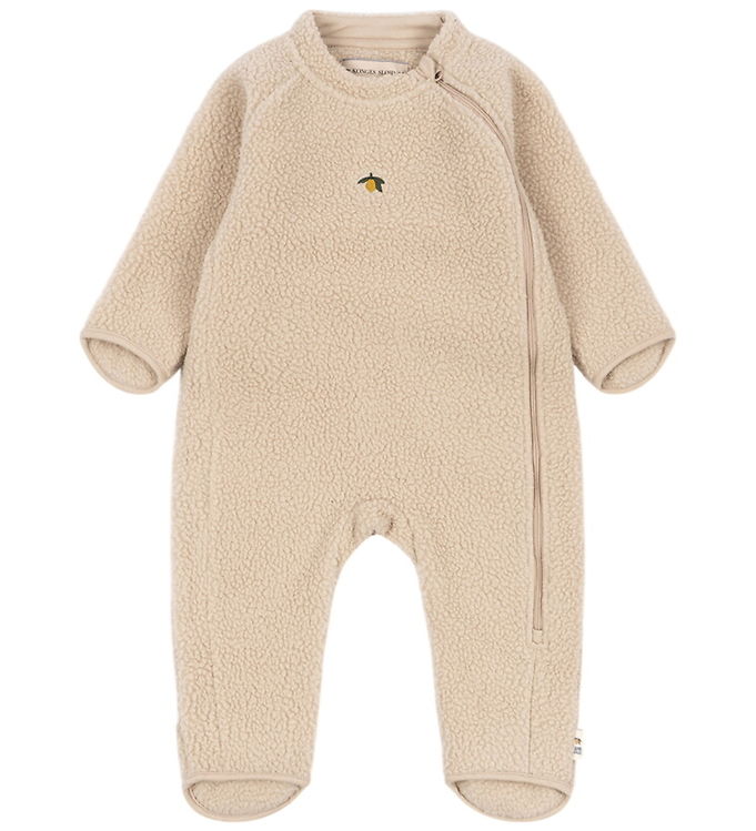 Konges Sløjd Fleecedragt - Teddy - Safa - Oxford Tan