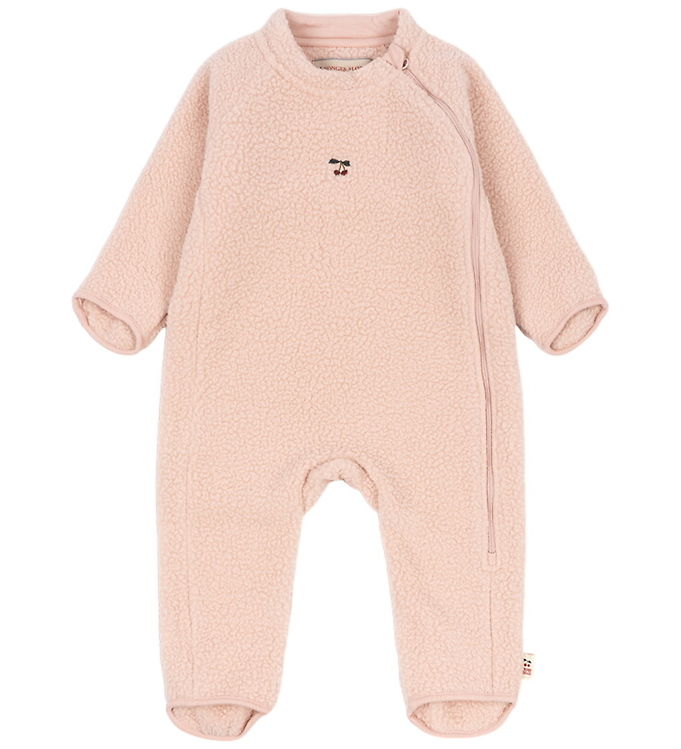 Konges Sløjd Fleecedragt - Teddy -Safa - Rose Smoke