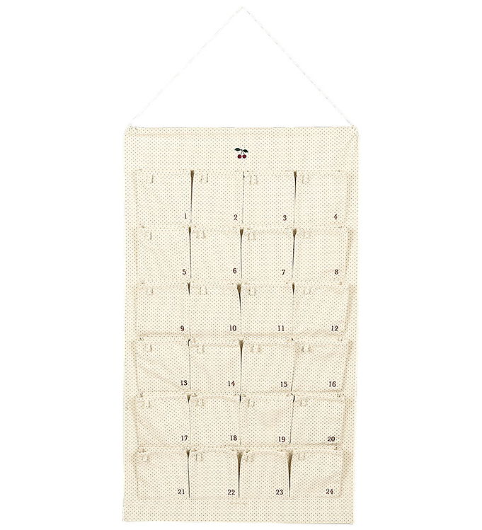 Konges Sløjd Julekalender m. 24 Lommer - 70x120 cm - Noel - Seed