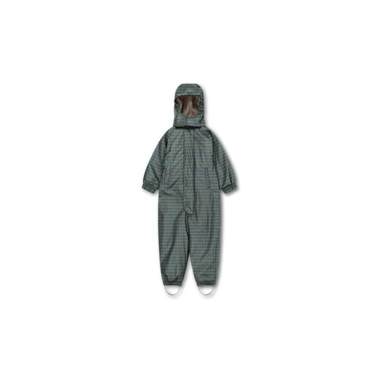 Konges Sløjd Rain Vandtæt Flyverdragt - Laurel Blue Check