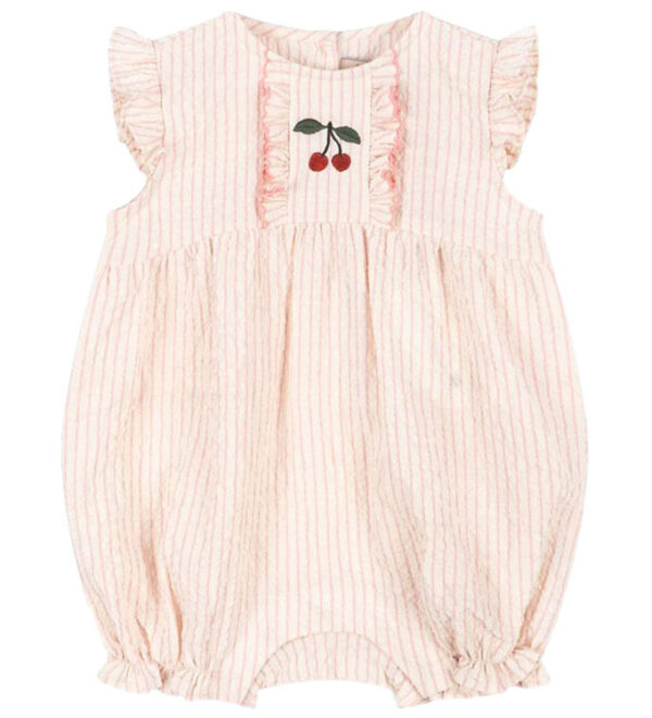 Konges Sløjd Sommerdragt - Ellie - Peony Stripe