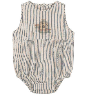 Konges Sløjd Sommerdragt - Elliot - Stripe Bluie