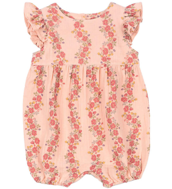 Konges Sløjd Sommerdragt - Musselin - Coco Frill - Floria Pink