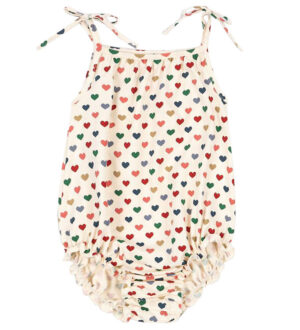 Konges Sløjd Sommerdragt - Strap - Coeur Color/Hjerter