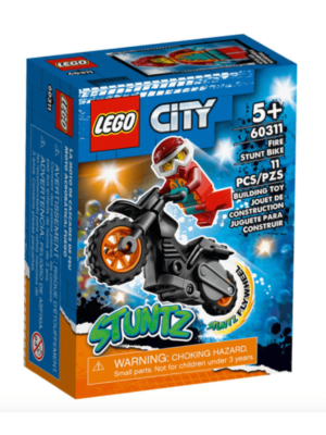 LEGO City Ild-Stuntmotorcykel - Lego City - Legekammeraten.dk