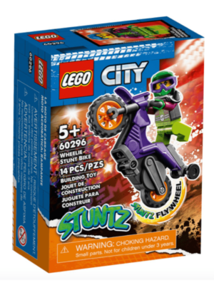 LEGO City Wheelie-Stuntmotorcykel - Lego City - Legekammeraten.dk