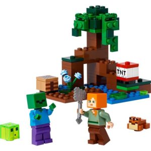 LEGO Minecraft - Sumpeventyret 21240 - 65 Dele - OneSize - LEGO Klodser