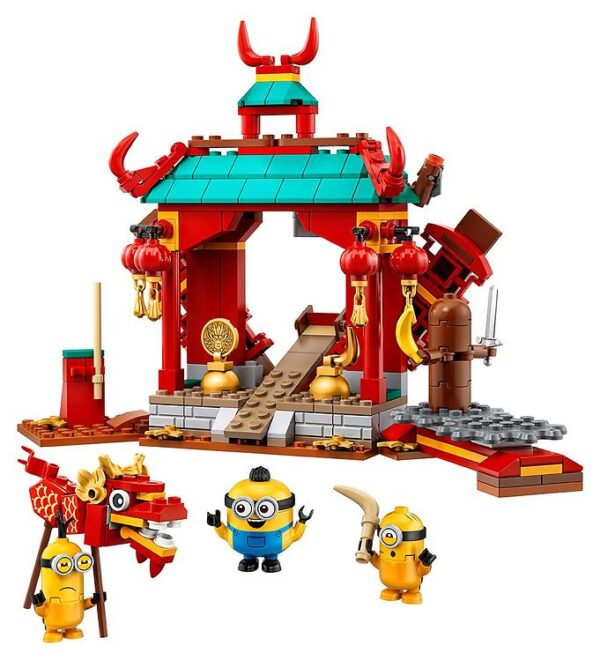 LEGO Minions - Minions Kung Fu-Kamp 75550 - 310 Dele - OneSize - LEGO Klodser