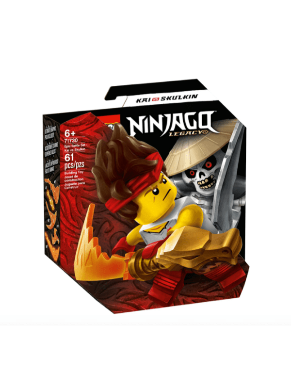 LEGO Ninjago Episk Kampsæt - Kai Mod Skulkin-Kriger - Lego Ninjago - Legekammeraten.dk
