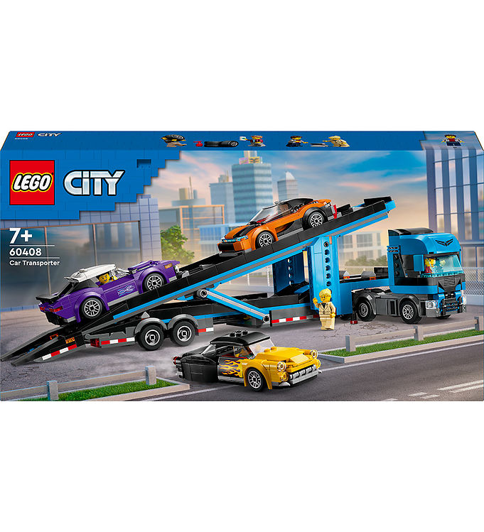 LEGO® City - Biltransport Med Sportsvogne 60408 - 998 Dele