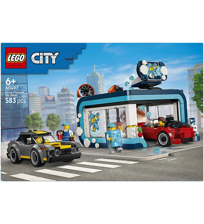 LEGOÂ® City - Bilvask 60497 - 583 Dele