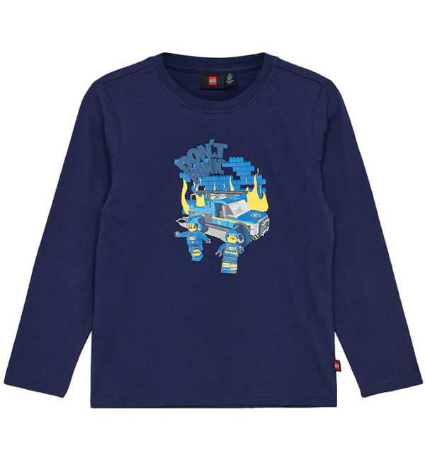 LEGOÂ® City Bluse - LWTano 123 - Dark Navy m. Print