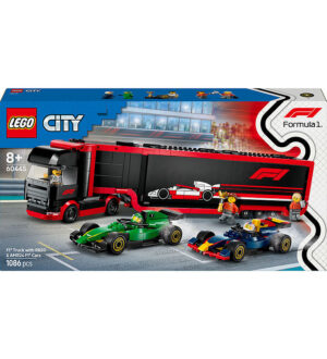 LEGOÂ® City - F1Â®-lastbil m. F1Â®-biler 60445 - 1086 Dele