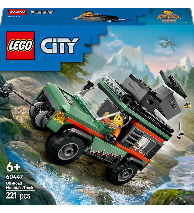 LEGO® City - Firhjulstrukket Bjerg-Offroader 60447 - 221 Dele