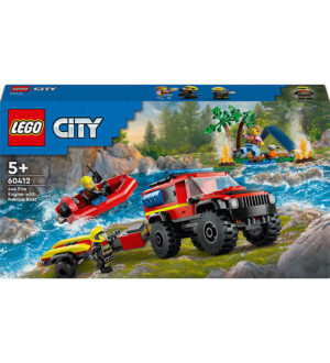 LEGO® City - Firhjulstrukket Brandbil Med Re... 60412 - 301 Dele