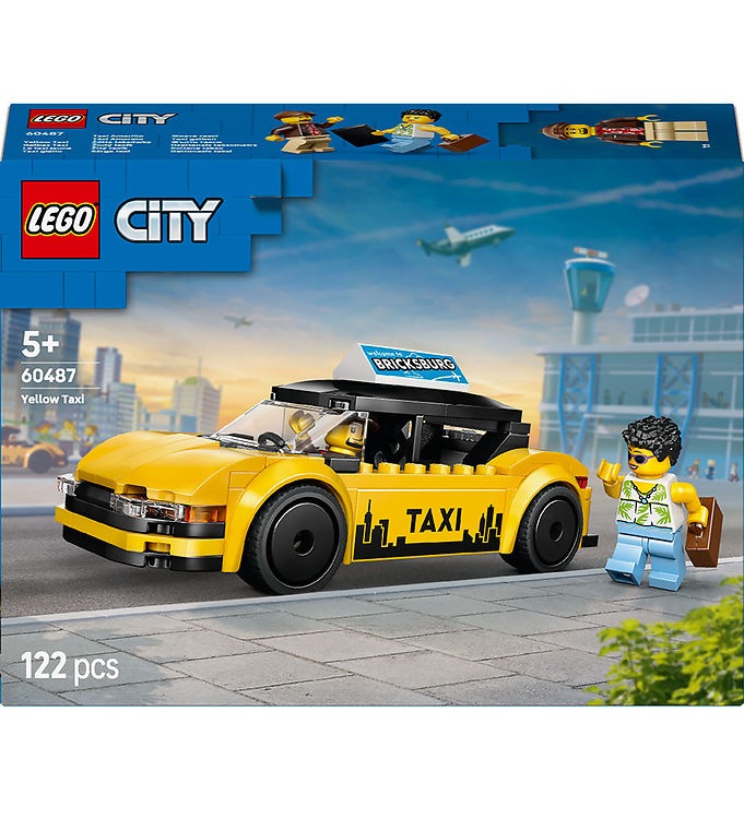 LEGO® City - Gul Taxa 60487 - 122 Dele