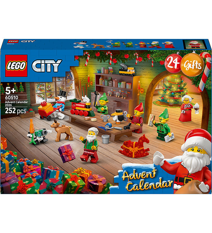 LEGO® City - Julekalender 2026 60510 - 24 Låger - 252 Dele
