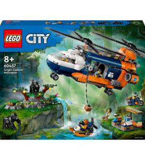 LEGOÂ® City - Jungleeventyr - Helikopter Og Ekspeditionsbase 6043