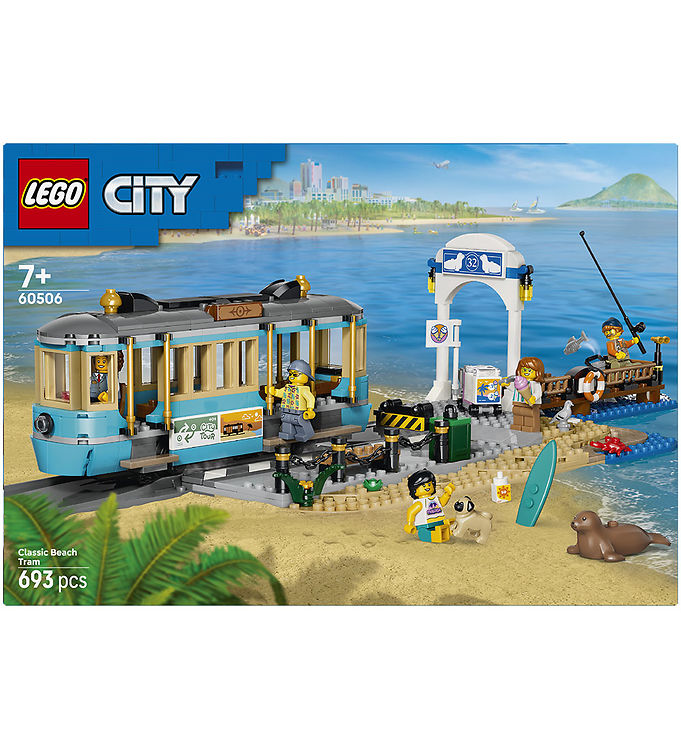 LEGOÂ® City - Klassisk Sporvogn Med Strandstop 60506 - 693 Dele