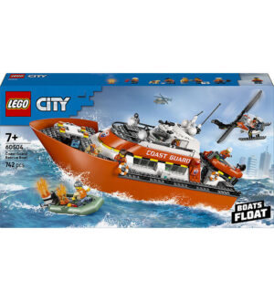 LEGO® City - Kystvagtens Redningsbåd Og Helikopter 60504 - 742 D