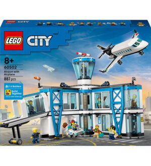LEGOÂ® City - Lufthavn Med Fly 60502 - 887 Dele