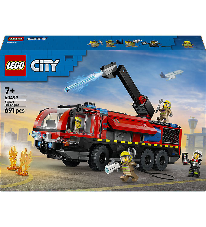 LEGOÂ® City - Lufthavsbrandbil 60499 - 691 Dele