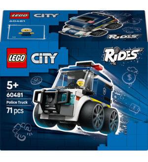 LEGOÂ® City - Motorer - Politibil 60481 - 71 Dele