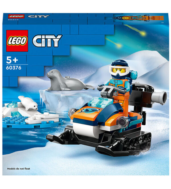 LEGOÂ® City - Polarforsker-snescooter 60376 - 70 Dele