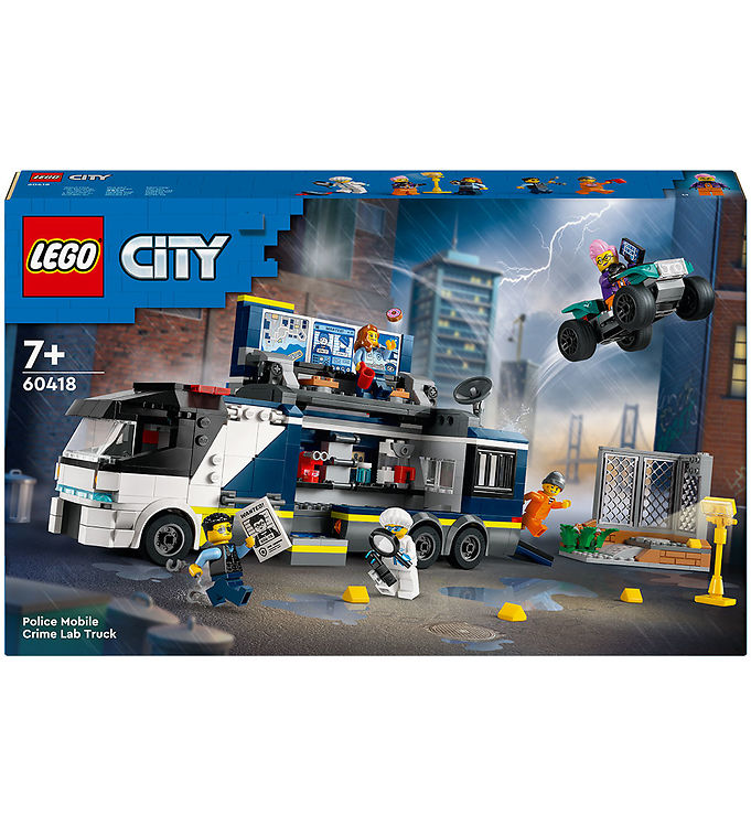 LEGO® City - Politiets Mobile Kriminallabora... 60418 - 674 Dele