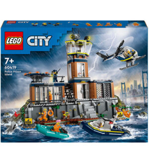 LEGOÂ® City - Politiets fængselsø 60419 - 980 Dele