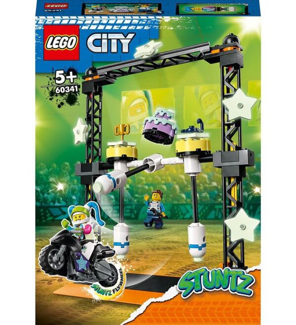 LEGOÂ® City Stuntz - Vælte-Stuntudfordring 60341 - 117 Dele