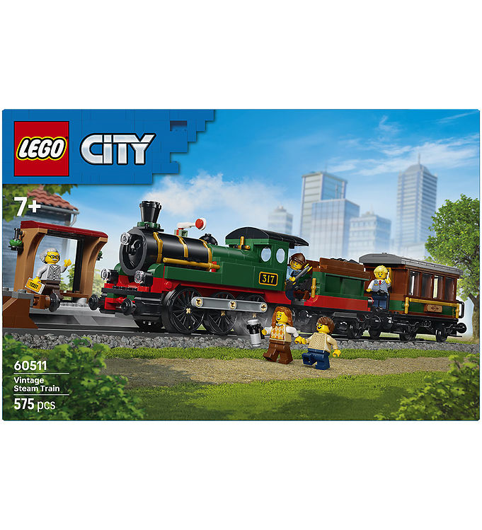 LEGO® City - Vintage Damptog 60511 - 575 Dele