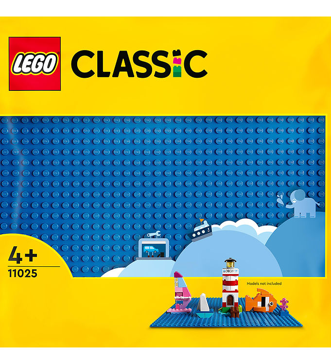 LEGOÂ® Classic - Blå Byggeplade - 11025