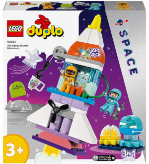 LEGOÂ® DUPLO - 3-i-1-Eventyr Med Rumfærge 10422 - 58 Dele