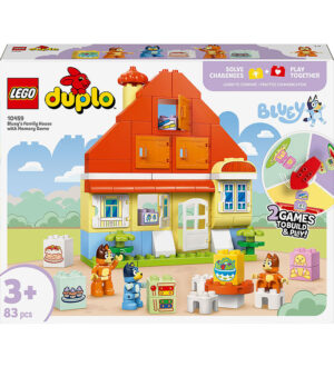 LEGOÂ® DUPLO - Blueys Families Hus Med Huskespil 10459 - 83 Dele