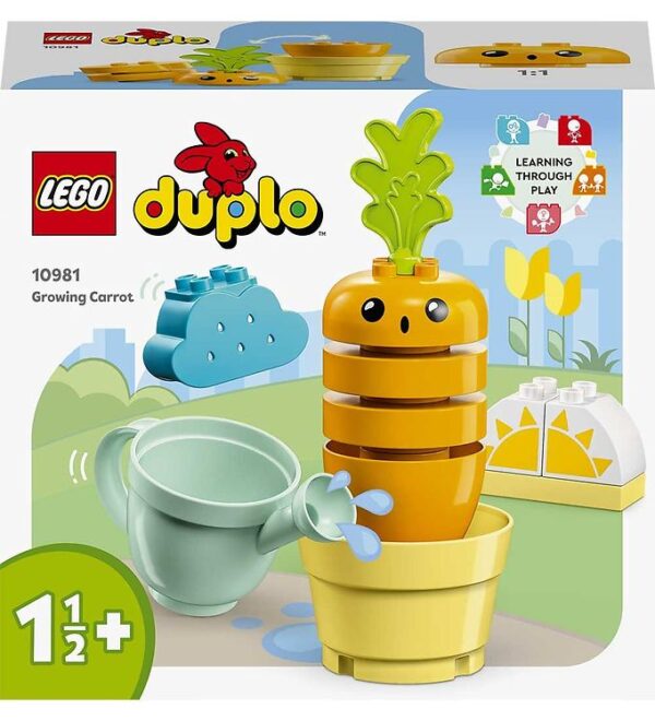 LEGOÂ® DUPLO - Gulerod Med Vokseværk 10981 - 11 Dele