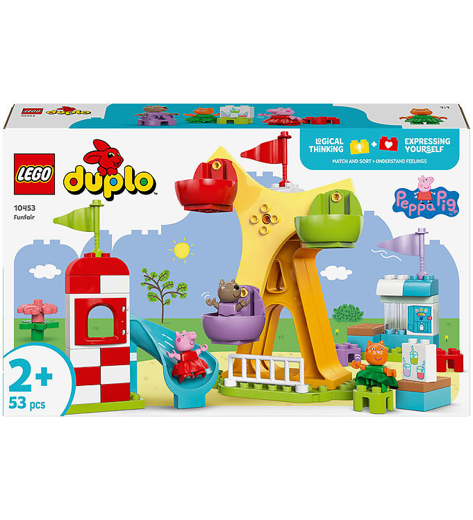 LEGOÂ® DUPLO - Gurli Gris - Forlystelsespark 10453 - 53 Dele