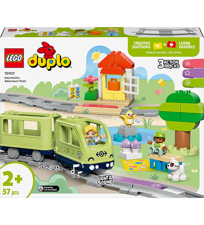 LEGOÂ® DUPLO - Interaktivt Oplevelsestog 10427 - 57 Dele