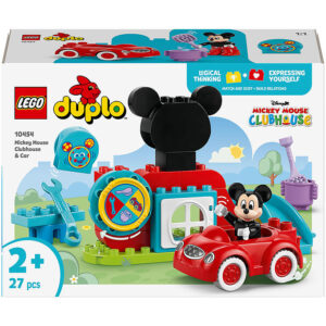 LEGOÂ® DUPLO - Mickeys klubhus og bil 10454 - 27 Dele