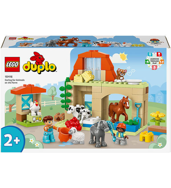 LEGOÂ® DUPLO - Pasning Af Bondegårdens Dyr 10416 - 74 Dele