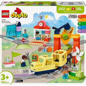 LEGOÂ® DUPLO - Stort Interaktivt Lokalbanetog 10428 - 103 Dele