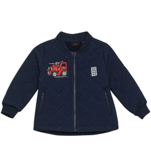 LEGO® DUPLO Termojakke m. Fleece - LWJeri 200 - Dark Navy m. Tra