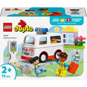 LEGOÂ® DUPLOÂ® - Ambulance Og Fører 10447 - 19 Dele