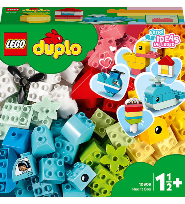 LEGOÂ® DUPLOÂ® - Hjerteæske 10909 - 80 Dele