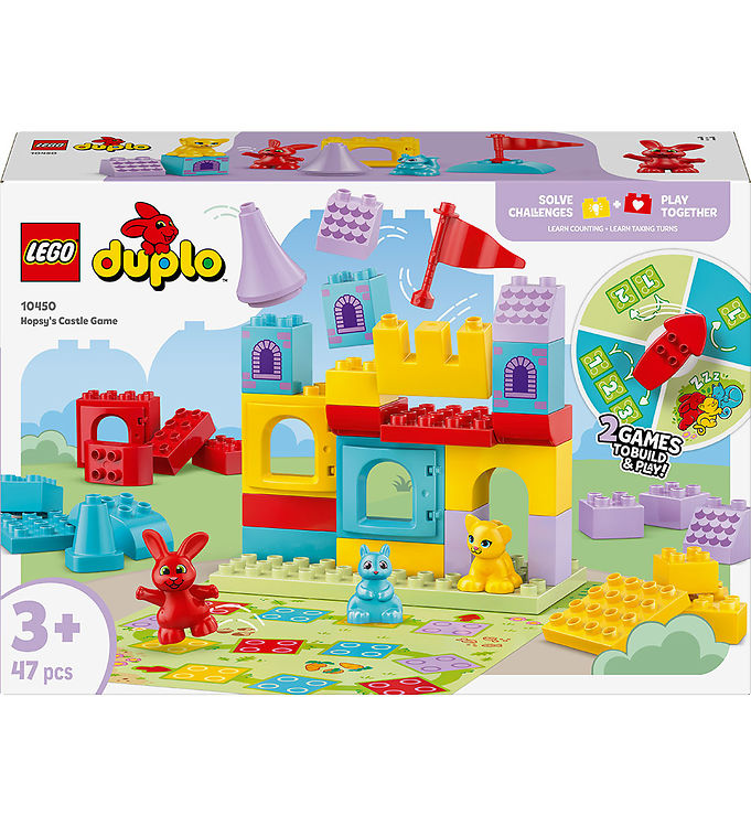 LEGO® DUPLO® - Hopsys slotsspil 10450 - 47 Dele