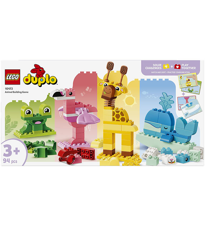 LEGOÂ® Duplo - Dyrebyggespil 10472 - 94 Dele
